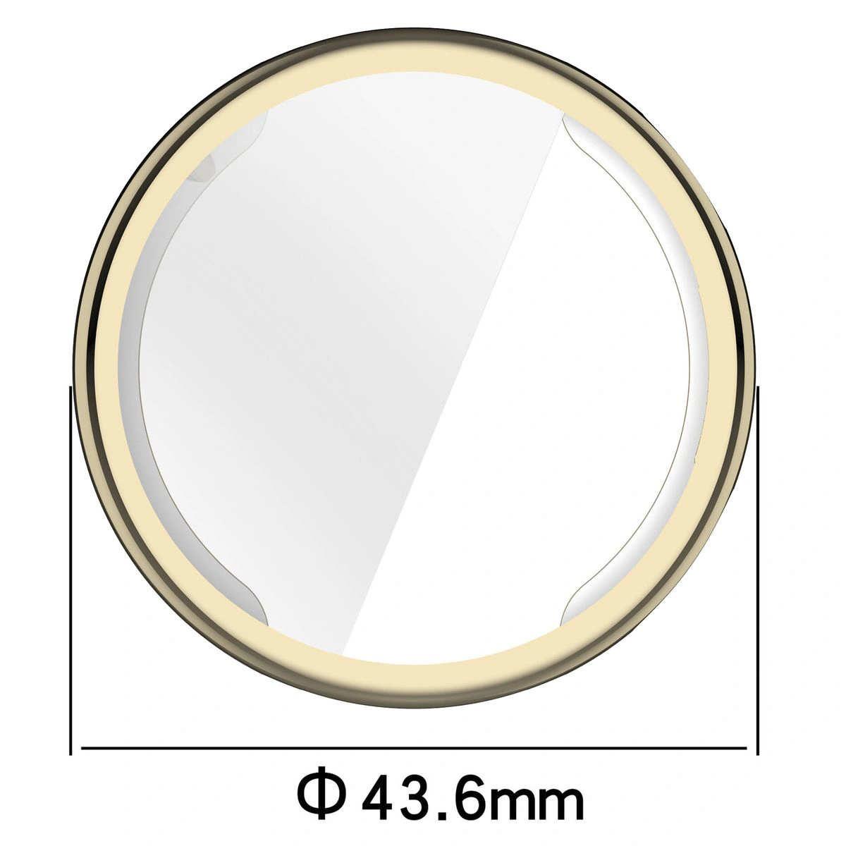 Etui Bizon Case Watch Felipe für Huawei Watch GT6 41 mm