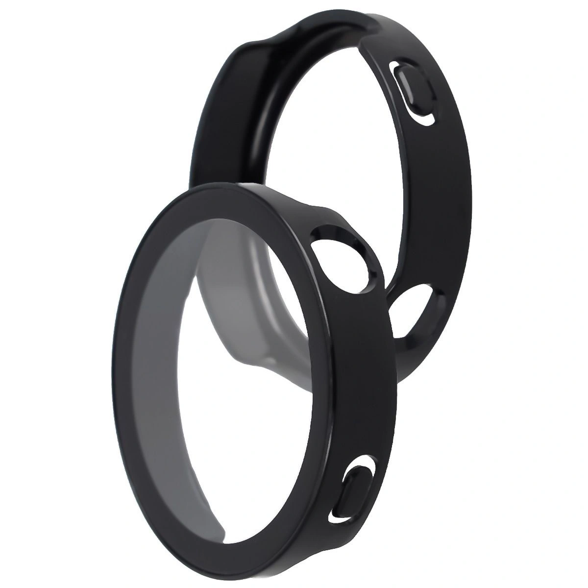 Etui cu sticlă integrată Bizon Case+Glass Watch pentru Huawei Watch GT6 41 mm
