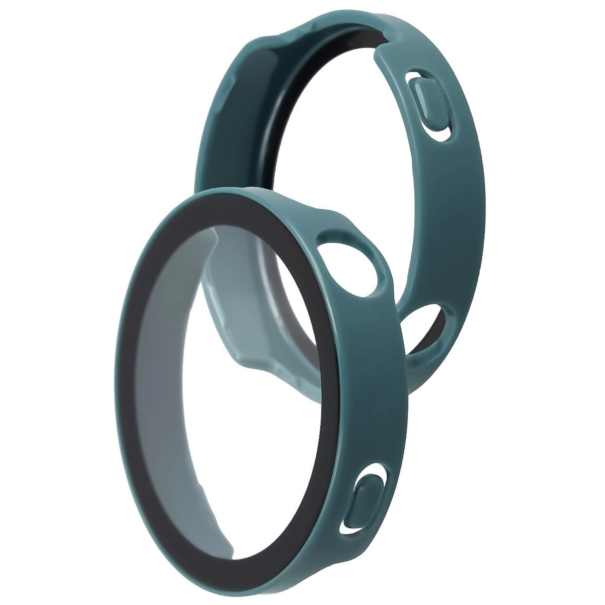 Carcasă cu sticlă încorporată Bizon Case+Glass Watch pentru Huawei Watch GT6 41 mm
