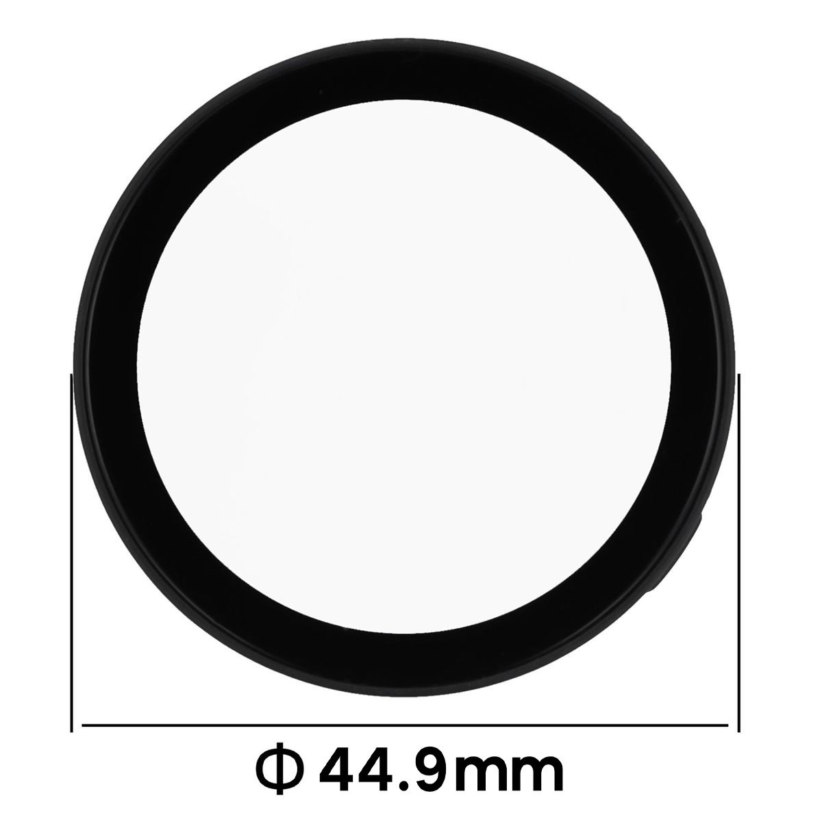 Dimensiunile etuiului Bizon Case+Glass Watch pentru Huawei Watch GT6 41 mm
