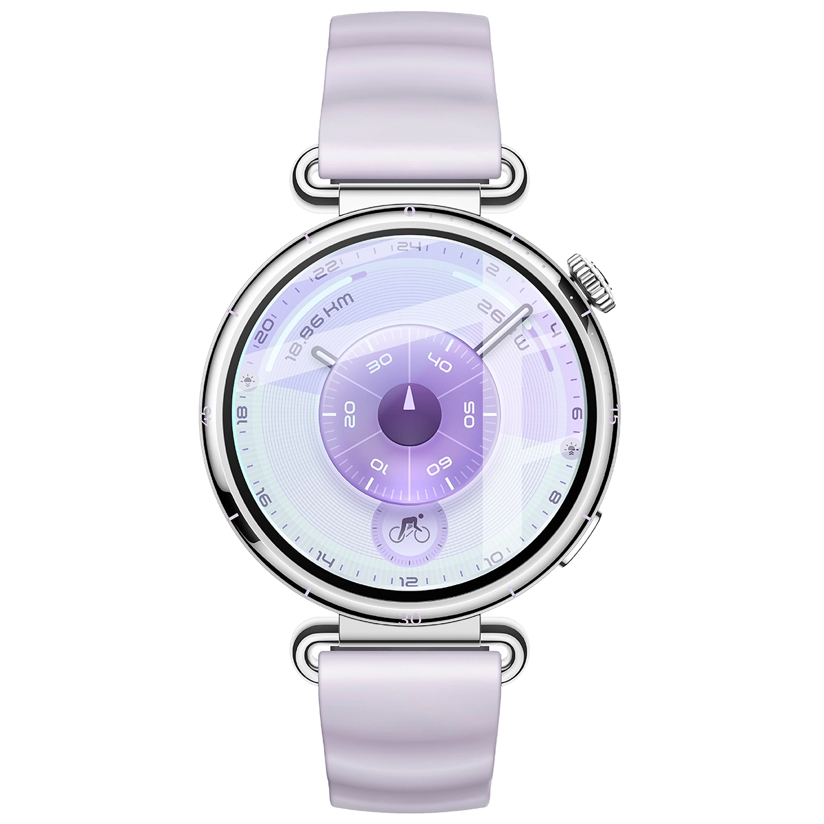 Wymiary szkła Bizon Glass Watch Clear do Huawei Watch GT6 41 mm