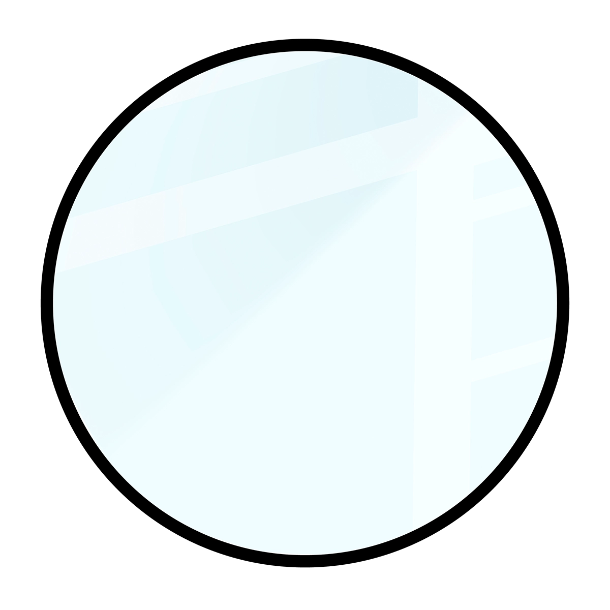 Wymiary szkła hybrydowego Bizon Glass Watch Edge dla Huawei Watch GT6 41 mm