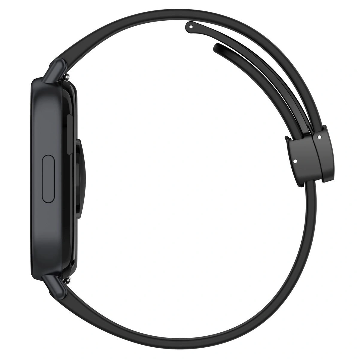 Silikonowy pasek Bizon Strap Watch Silicone L ukazane od tyłu