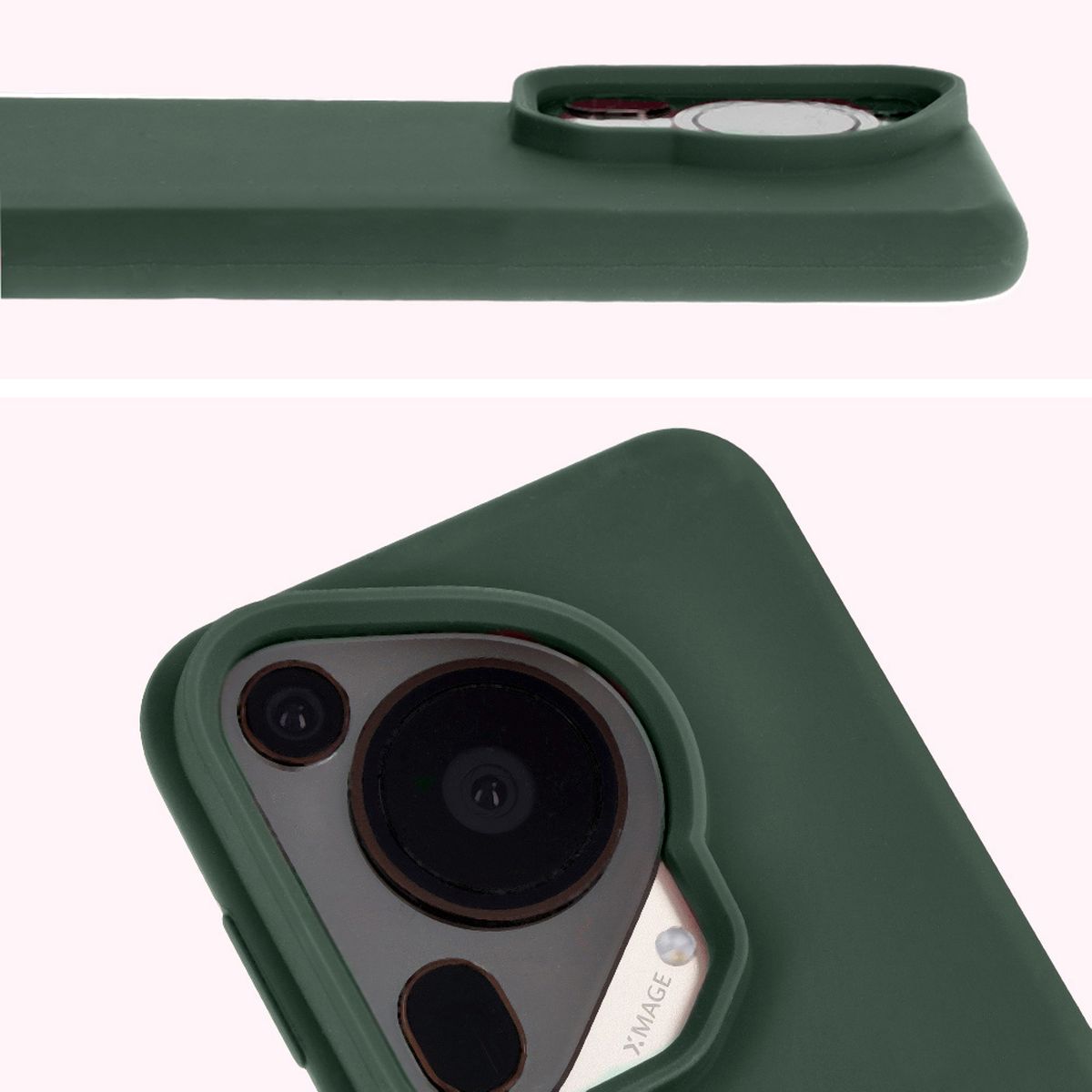 Close-up of the lens cutout in Bizon Soft Case
