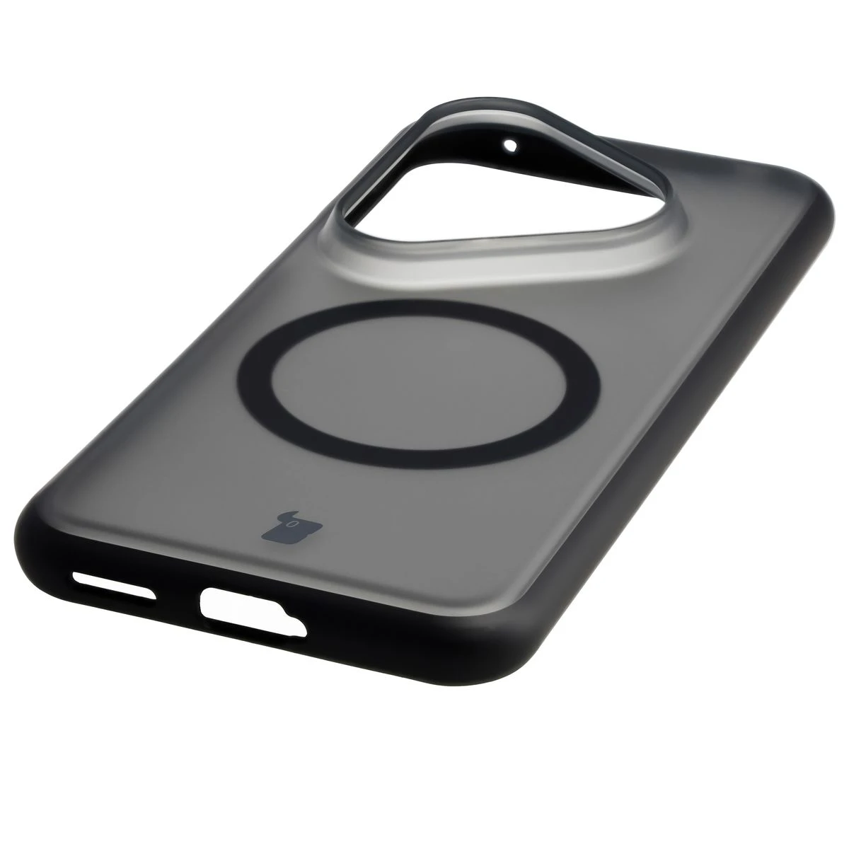 Zintegrowane przyciski, wycięcia i hybrydowy materiał w etui Bizon Case MatteO do Huawei Pura 80 Pro / Huawei Pura 80 Pro Plus