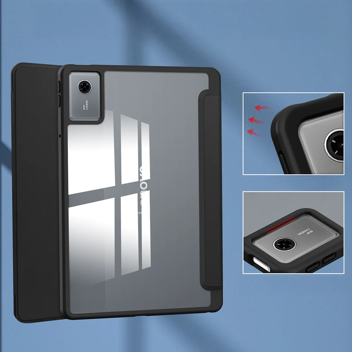 Vlastnosti pouzdra pro tablet Bizon Tab Clear Matt pro Lenovo Idea Tab 11