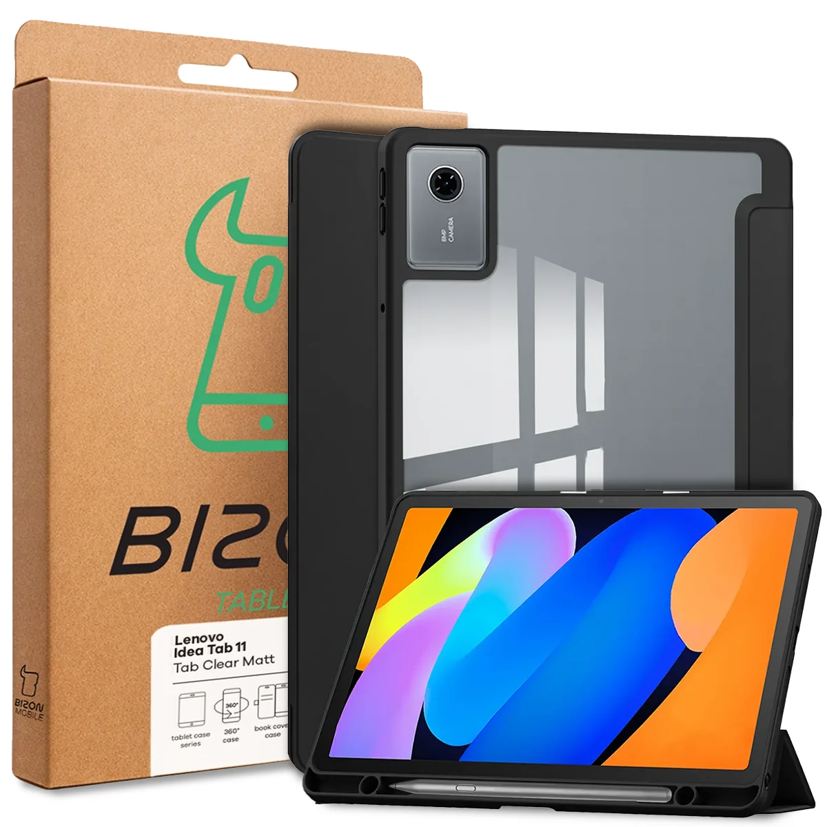 Bizon Tab Clear Matt – krabice s pouzdrem pro Lenovo Idea Tab 11