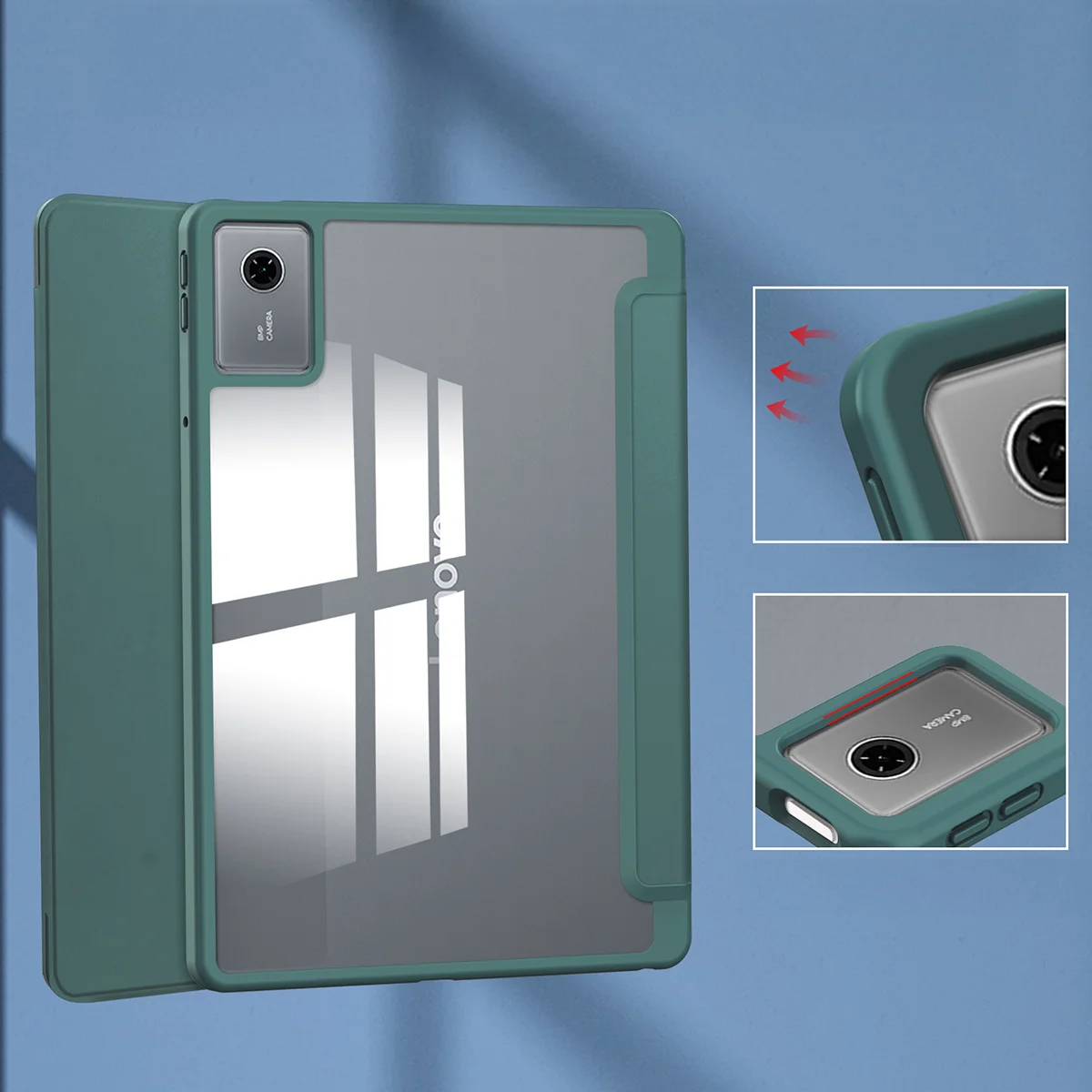 Features of the Bizon Tab Clear Matt case for Lenovo Idea Tab 11