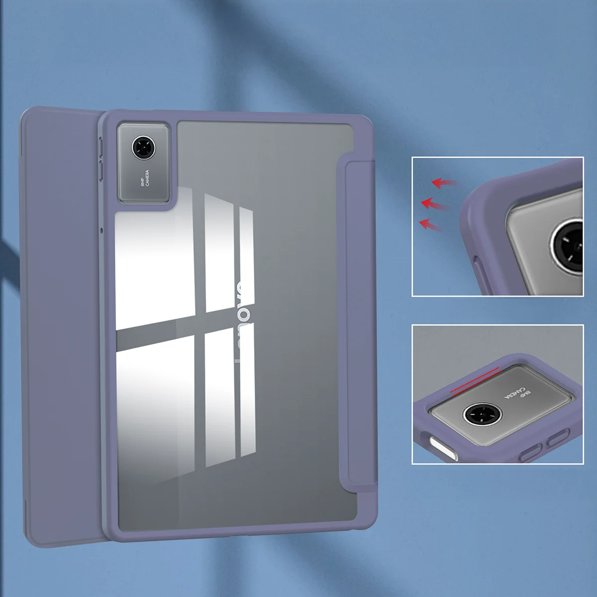 Features of the Bizon Tab Clear Matt case for Lenovo Idea Tab 11