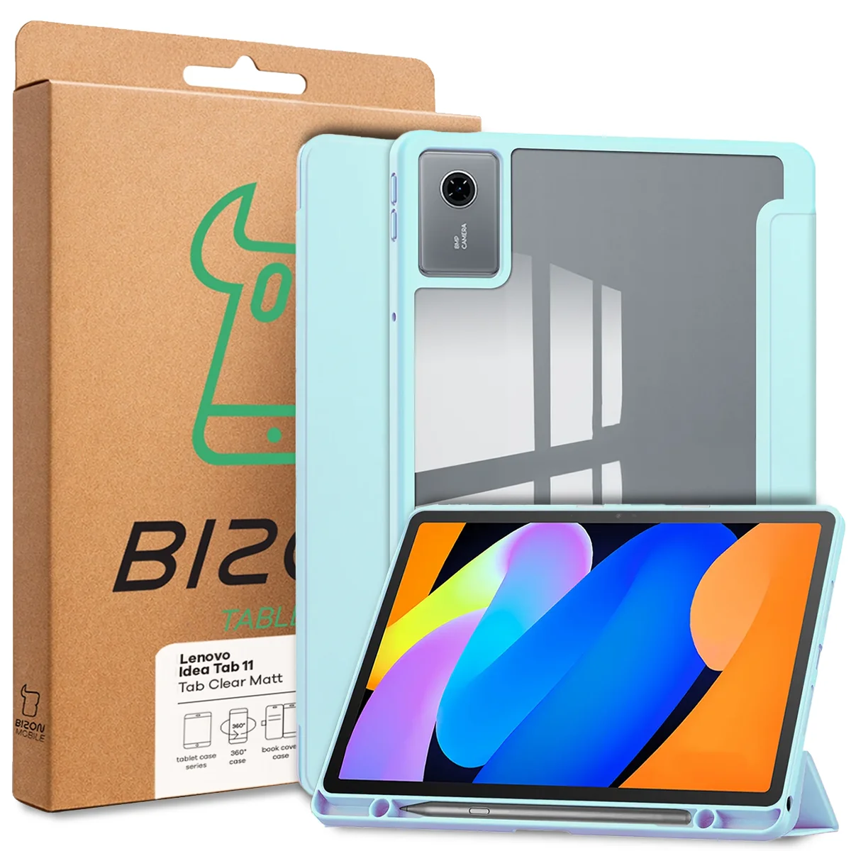 Bizon Tab Clear Matt – case box for Lenovo Idea Tab 11