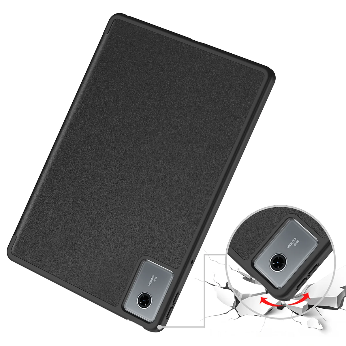Showcasing the durable edges of the case for Lenovo Idea Tab 11