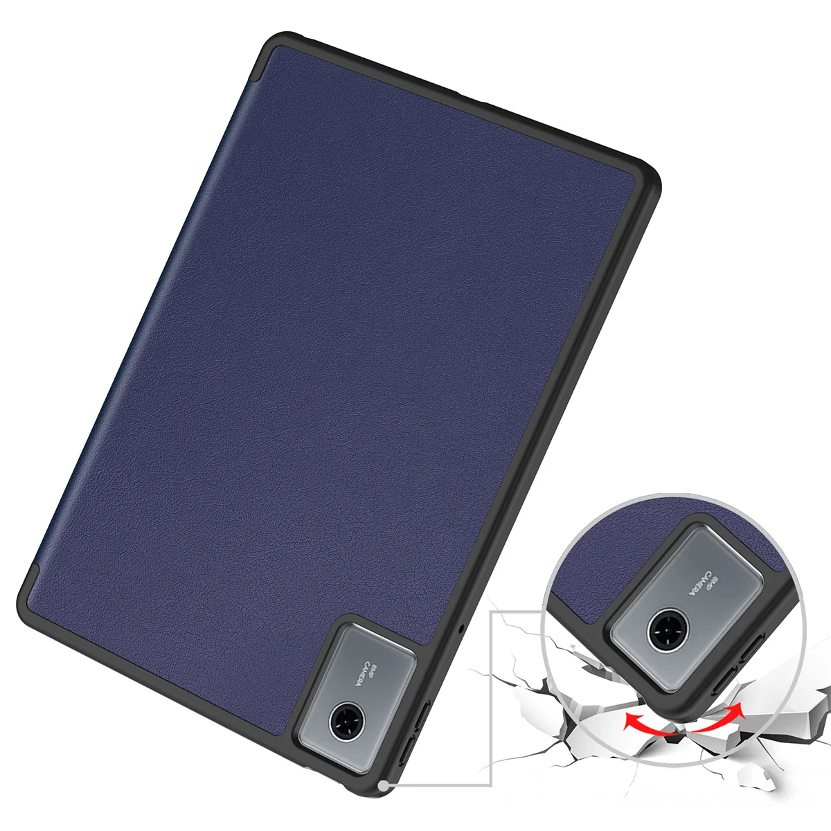 Showcasing the durable edges of the case for Lenovo Idea Tab 11
