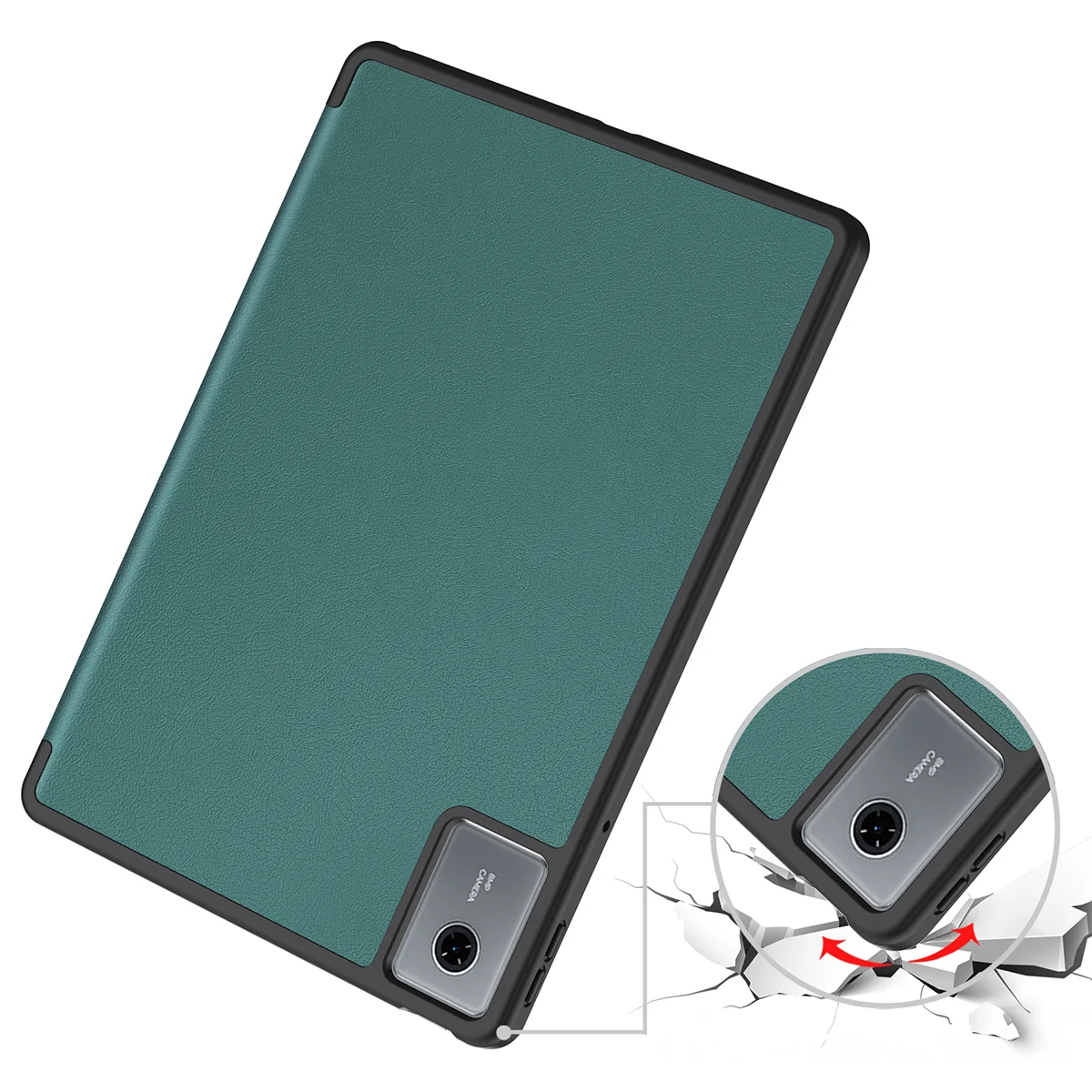 Showcasing the durable edges of the case for Lenovo Idea Tab 11