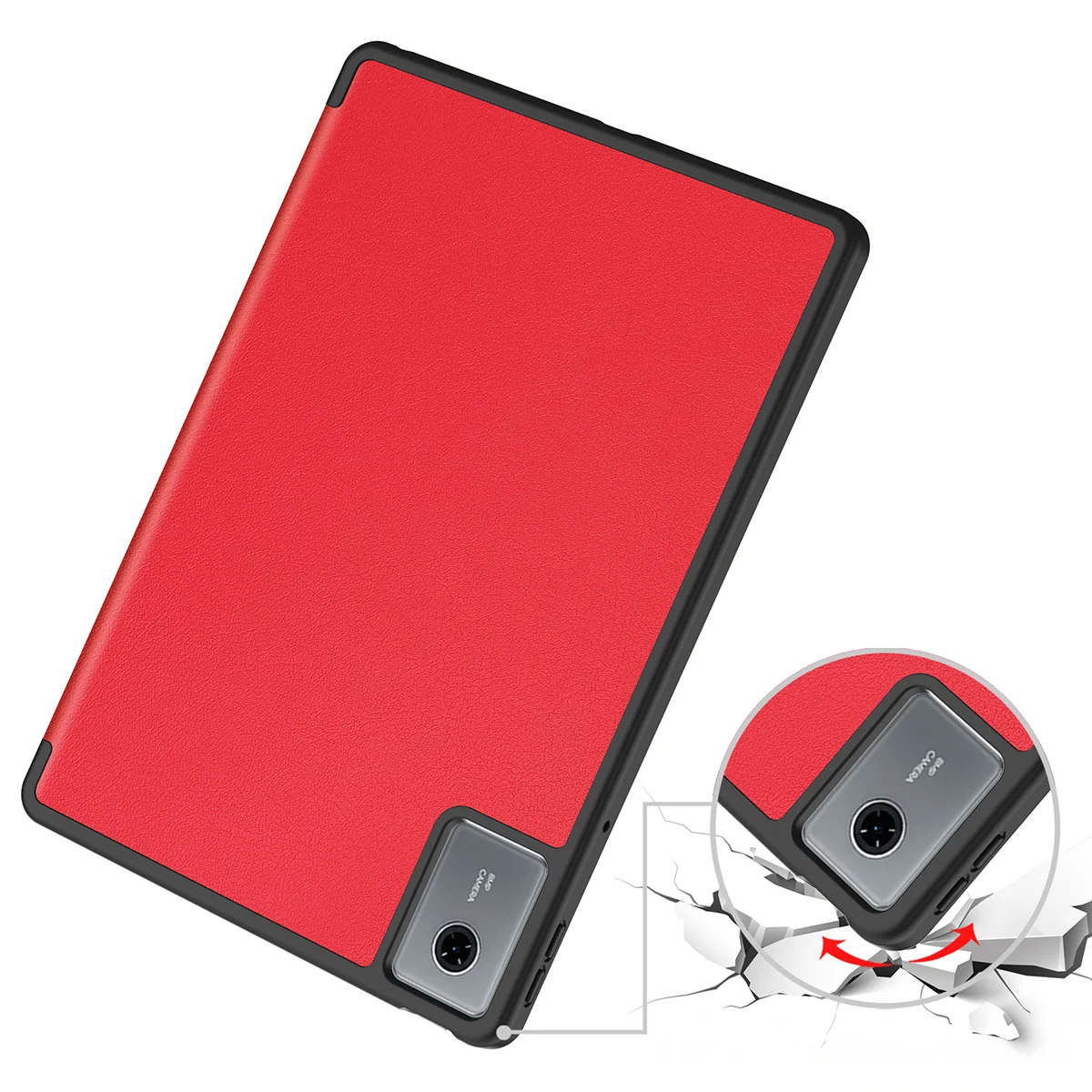 Showcasing the durable edges of the case for Lenovo Idea Tab 11