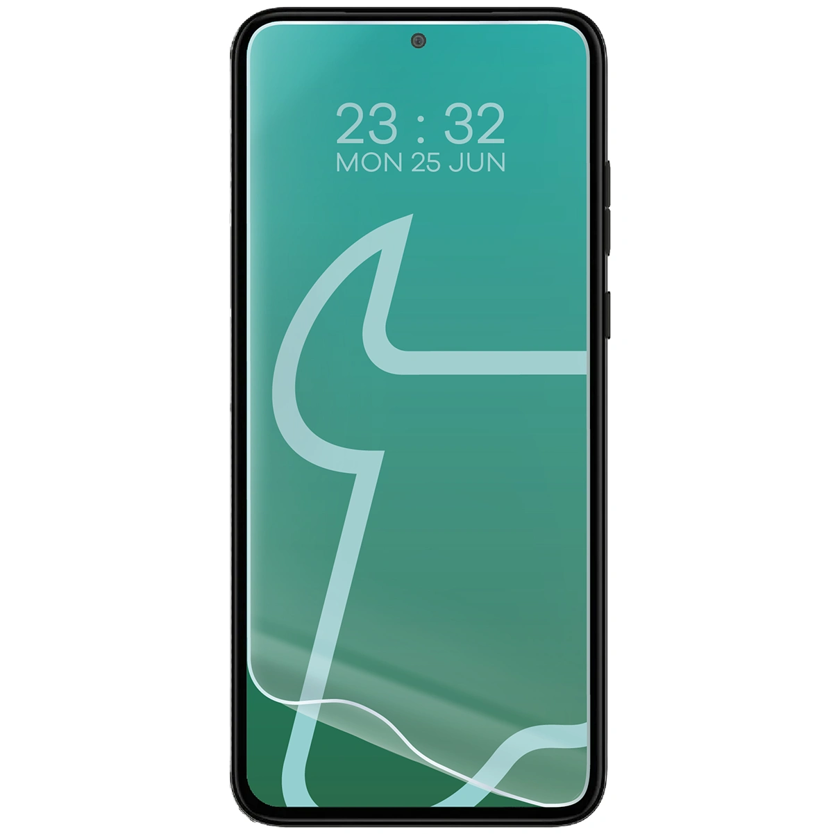 Hydrogel film for Motorola Edge 30 Neo next to the phone