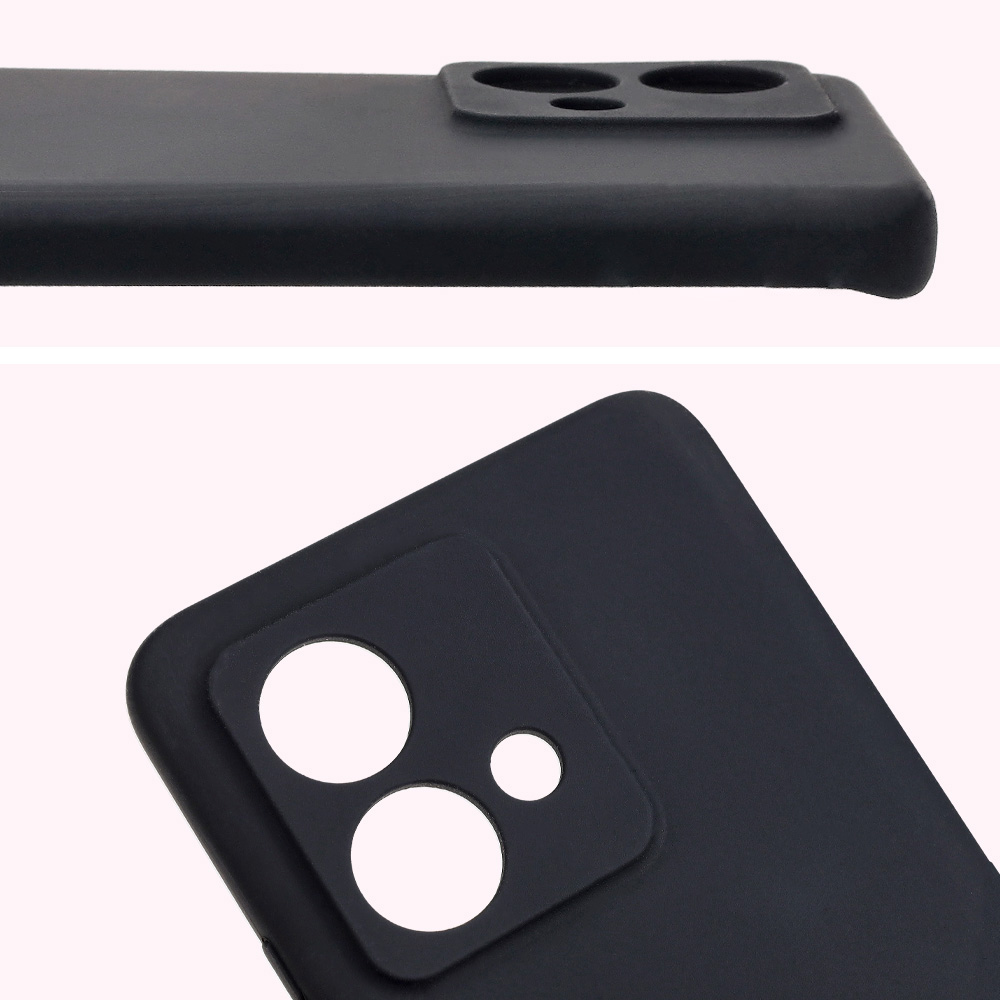 Close-up of lens cutouts in Bizon Soft Case