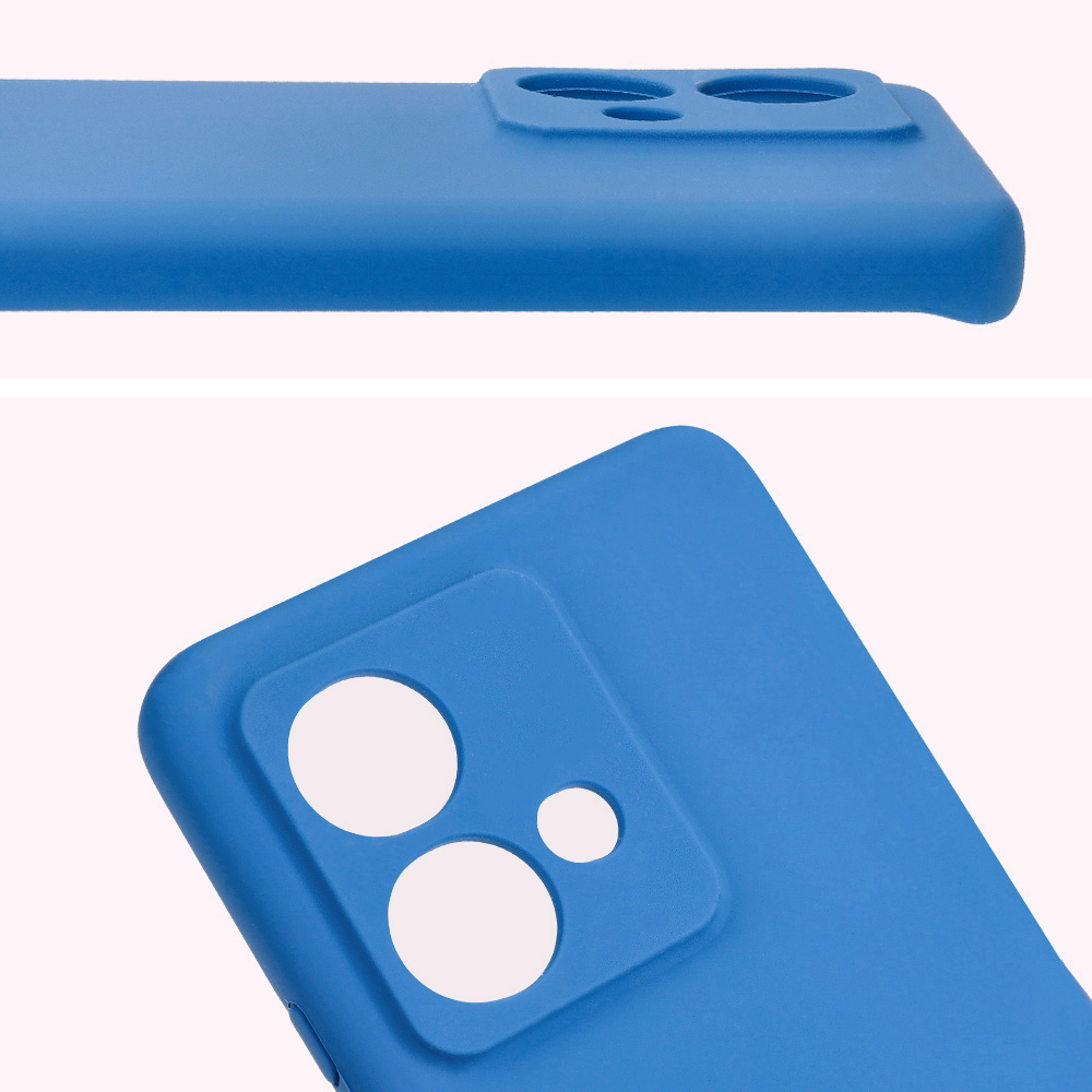 Close-up of lens cutouts in Bizon Soft Case
