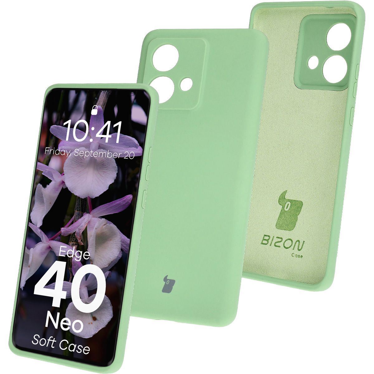 Husă din silicon Bizon Soft Case pentru Motorola Edge 40 Neo