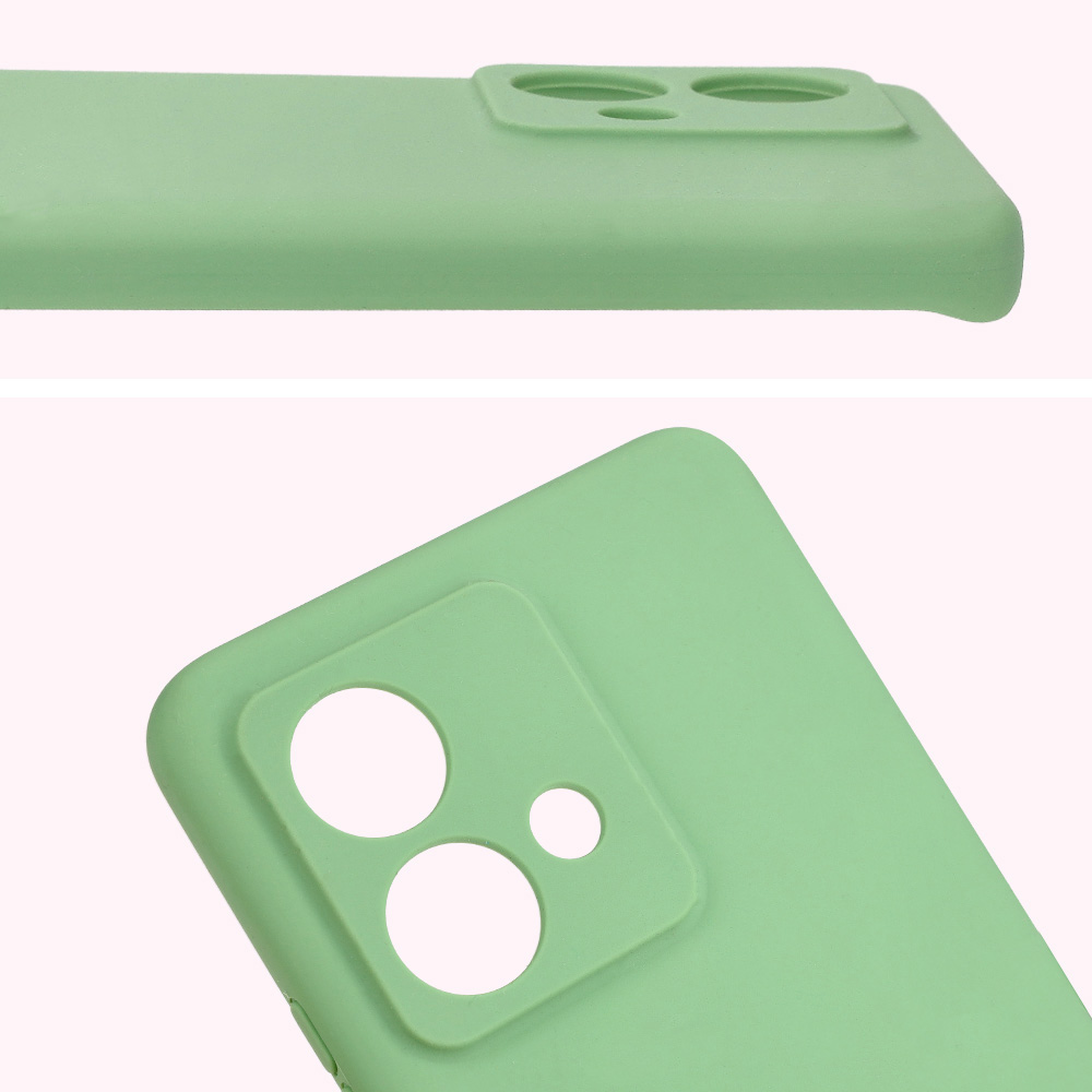 Prim-plan pe coupajele pentru lentile din husa Bizon Soft Case