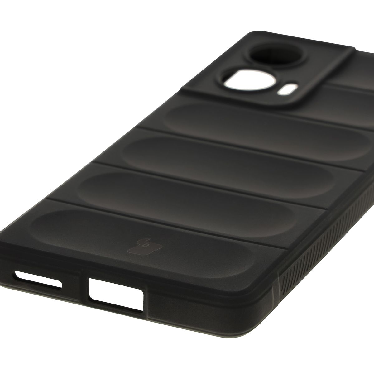 Precise cutouts and compatibility with wireless charging in Bizon Case Tur