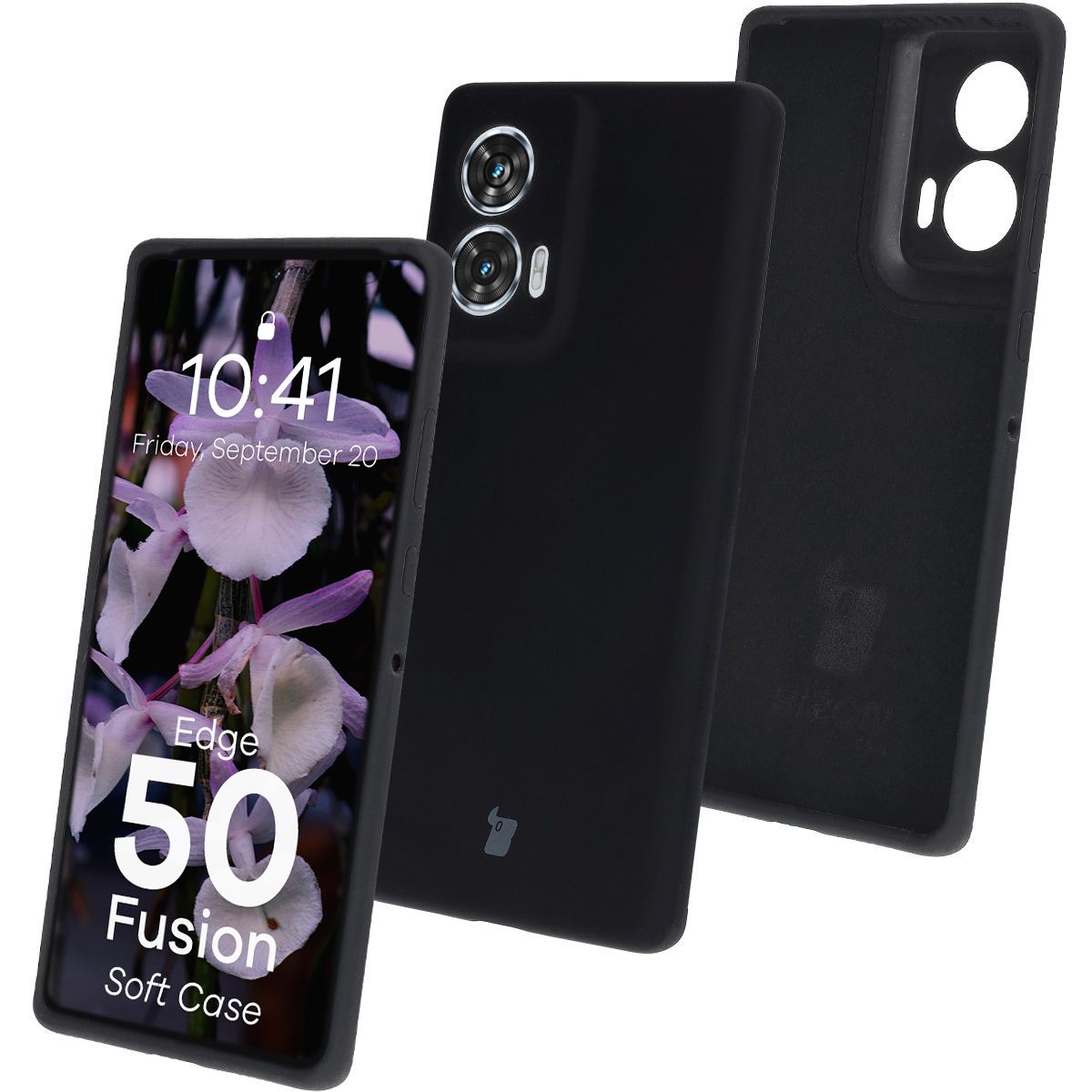 Bizon Soft Case silicone case for Motorola Edge 50 Fusion