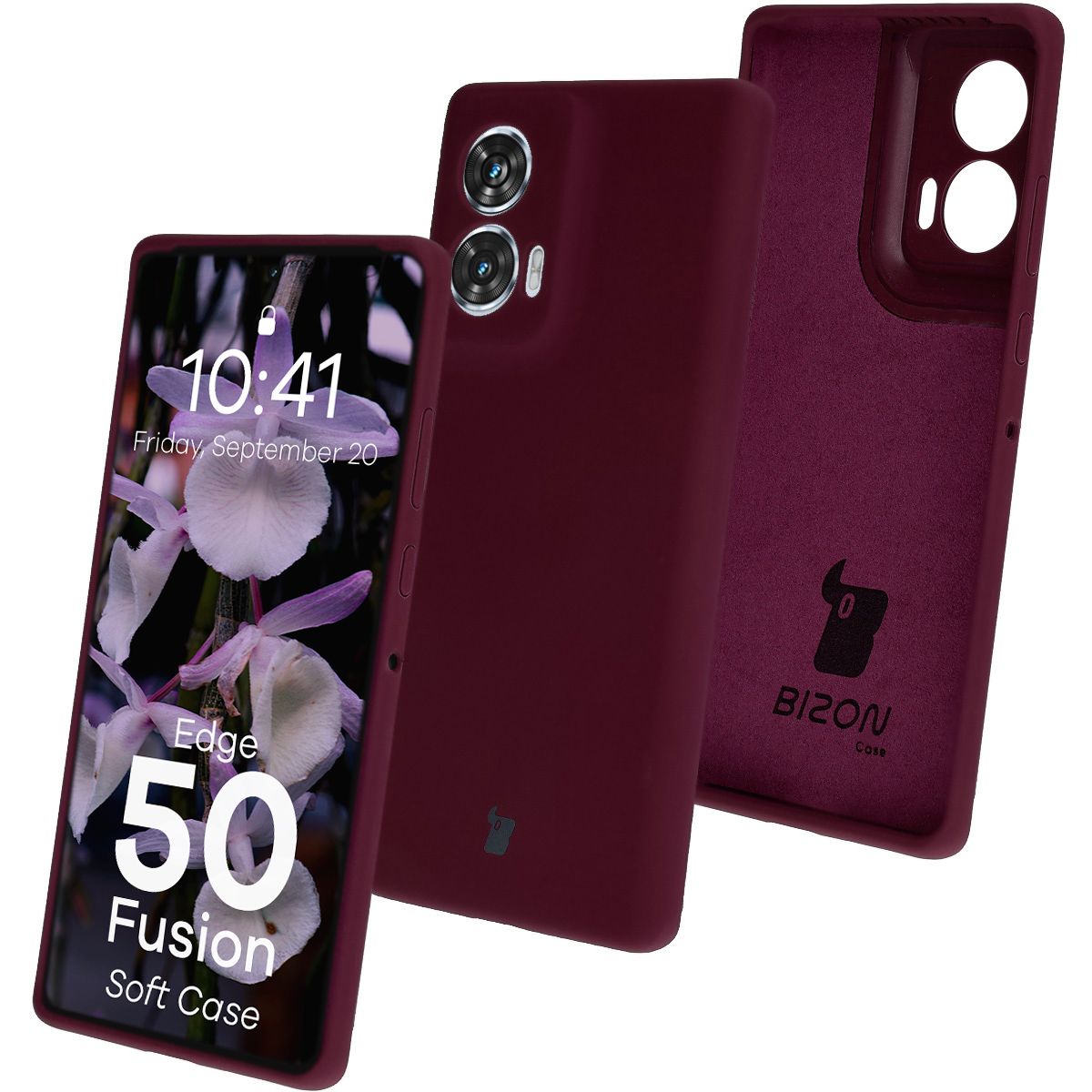 Husă din silicon Bizon Soft Case pentru Motorola Edge 50 Fusion