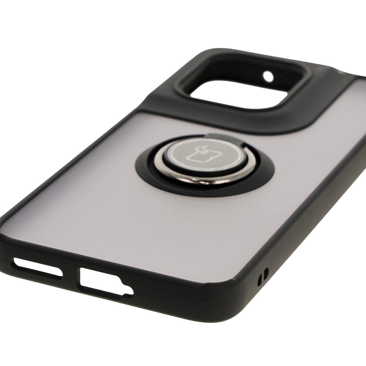 Decupaje precise, capace integrate și decupaj pentru lanyard în husa Bizon Case Hybrid Ring