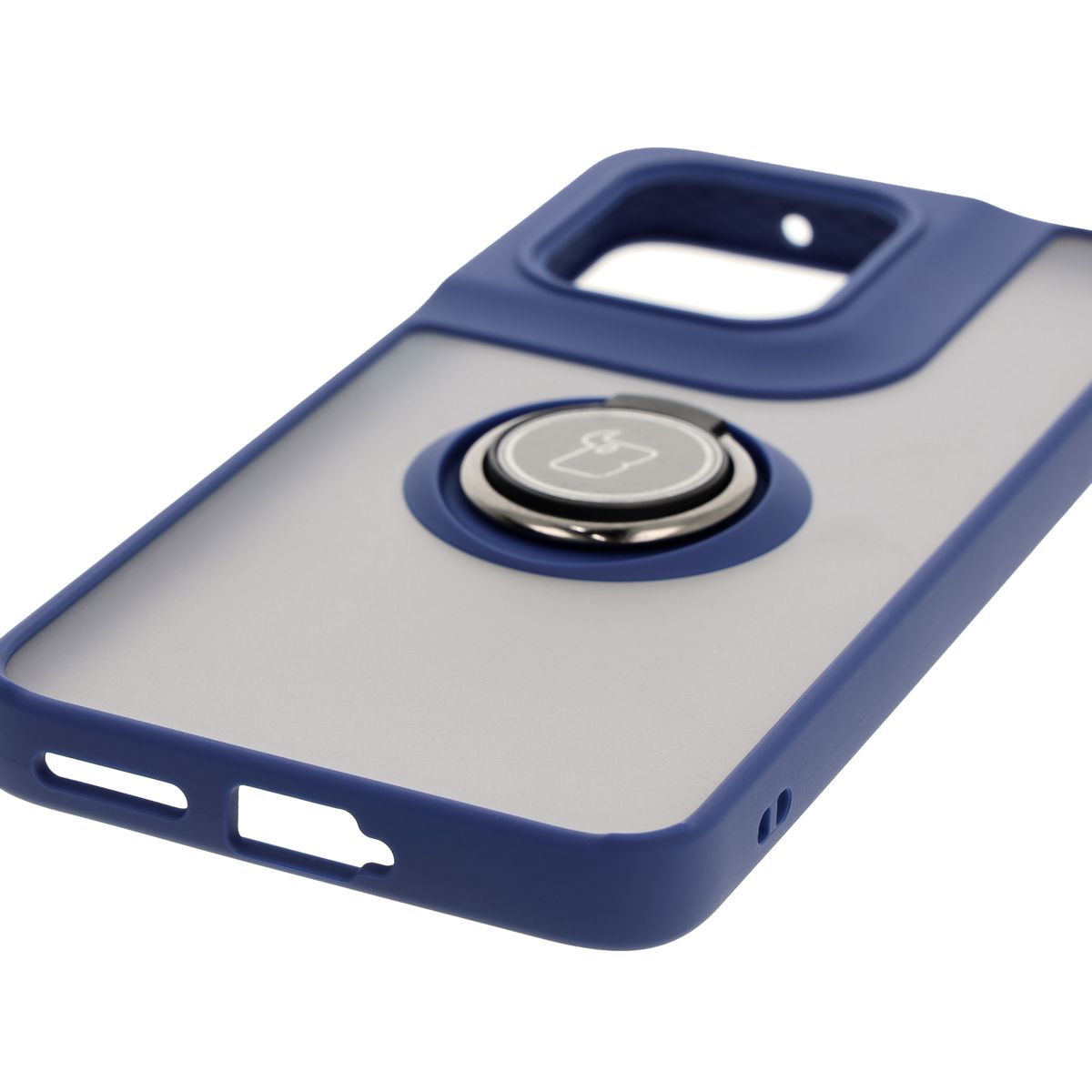 Decupaje precise, capace integrate și decupaj pentru lanyard în carcasa Bizon Case Hybrid Ring