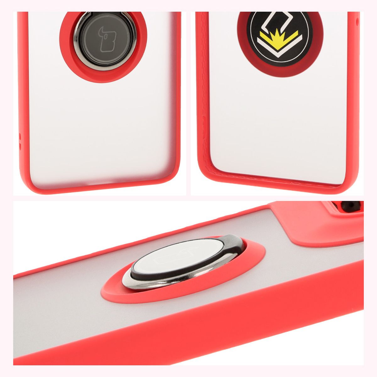 Caracteristicile Bizon Case Hybrid Ring: ramă antiderapantă și design mat