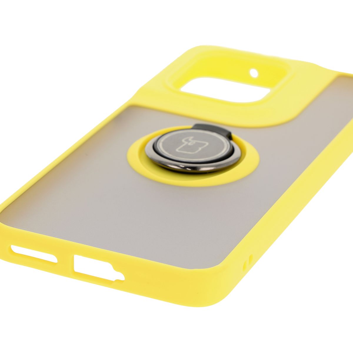 Precise cutouts, integrated covers, and lanyard cutout in Bizon Case Hybrid Ring