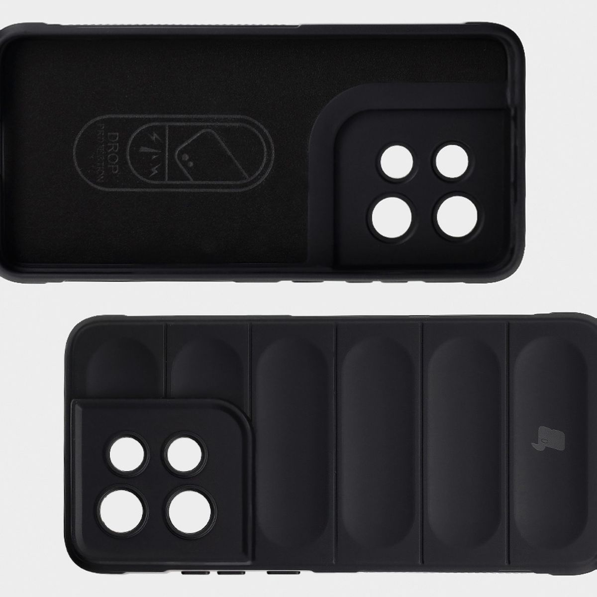 Microfibre lining, grooves on the back, and reinforced corners in Bison Case Tur