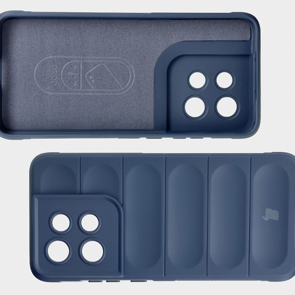 Microfiber lining, grooves on the back, and reinforced corners in the Bison Case Tur