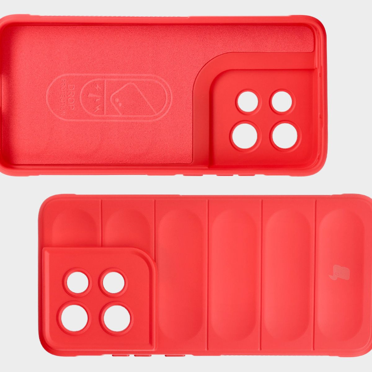 Microfiber lining, grooves on the back, and reinforced corners in the Bison Case Tur