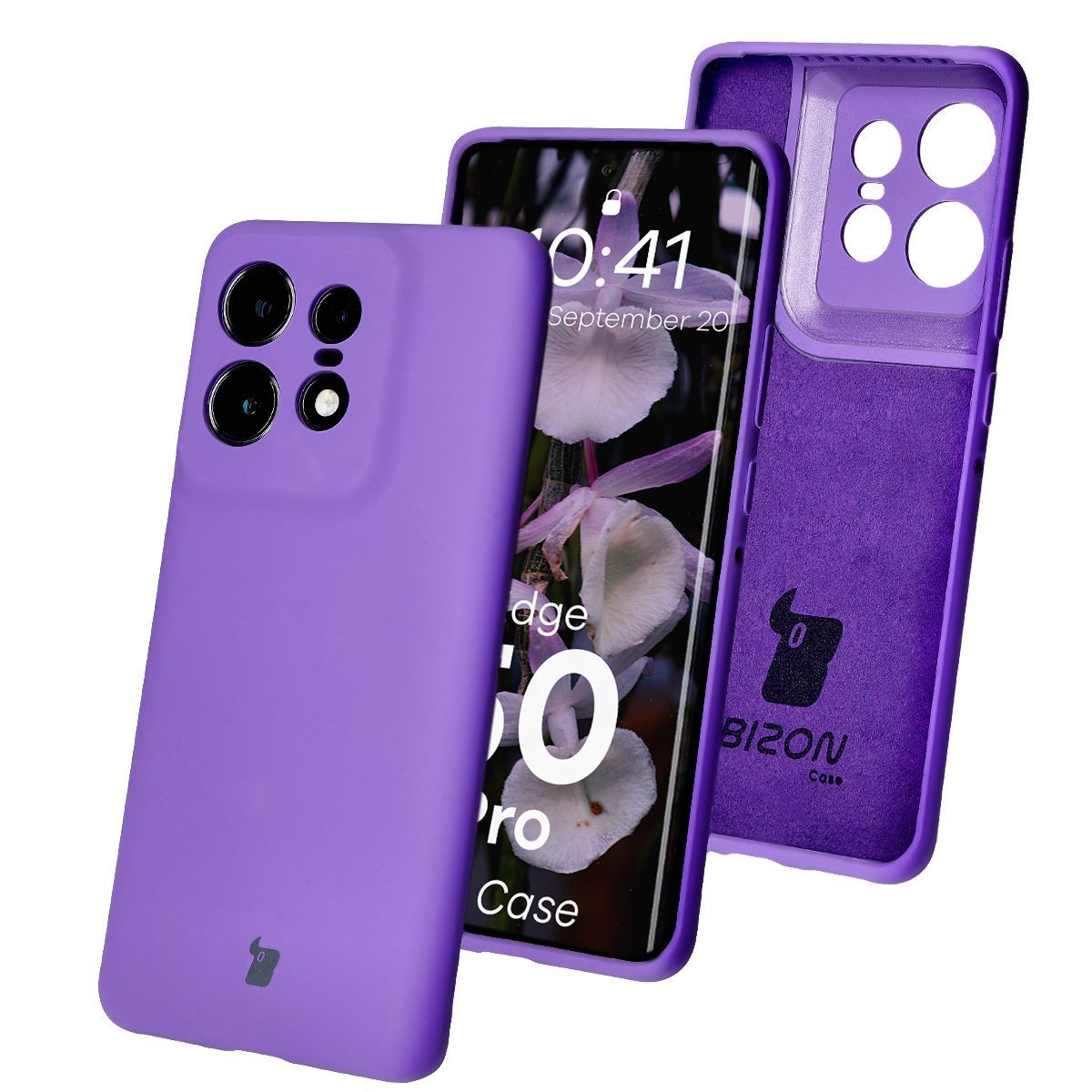 Bizon Soft Case silicone case for Motorola Edge 50 Pro