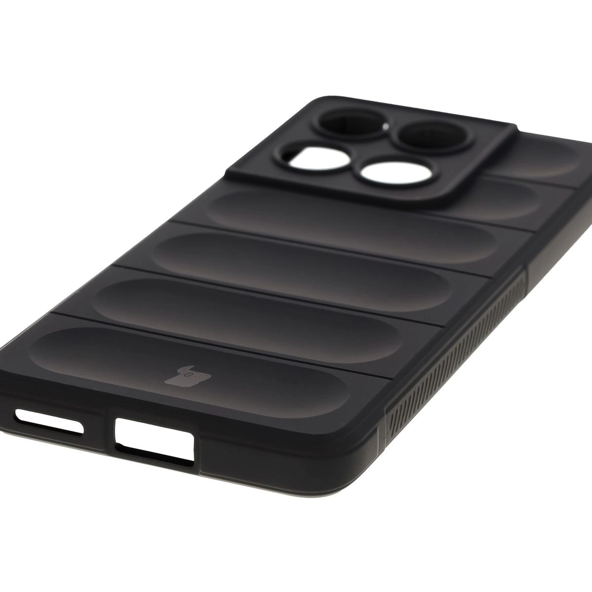Precise cutouts and compatibility with wireless charging in the Bison Case Tur for Motorola Edge 60 Fusion