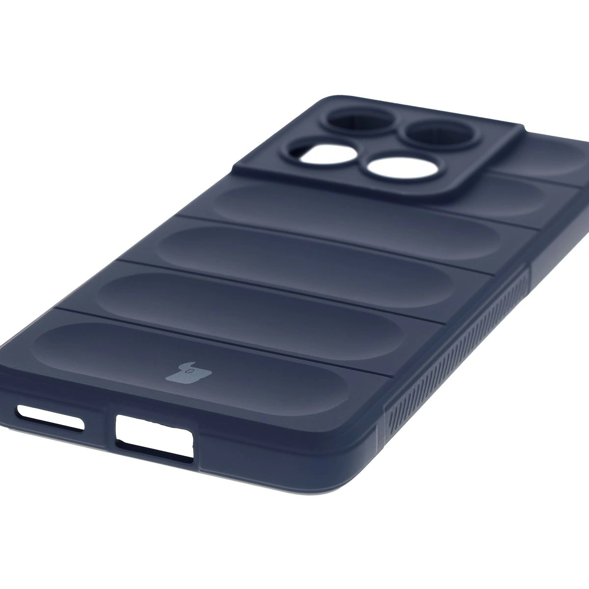 Precise cutouts and compatibility with wireless charging in the Bizon Case Tur for Motorola Edge 60 Fusion