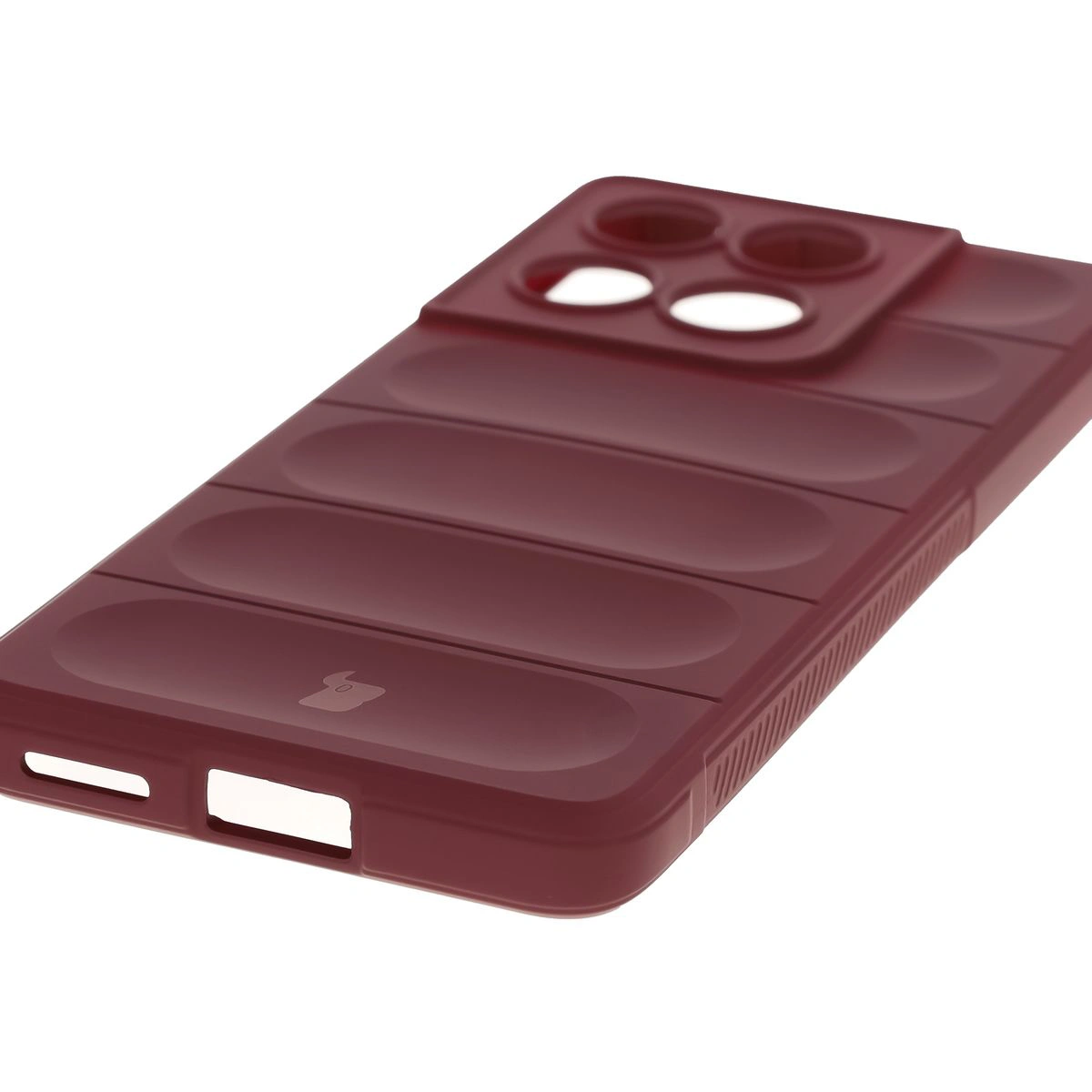 Precise cutouts and compatibility with wireless charging in the Bison Case Tur for Motorola Edge 60 Fusion