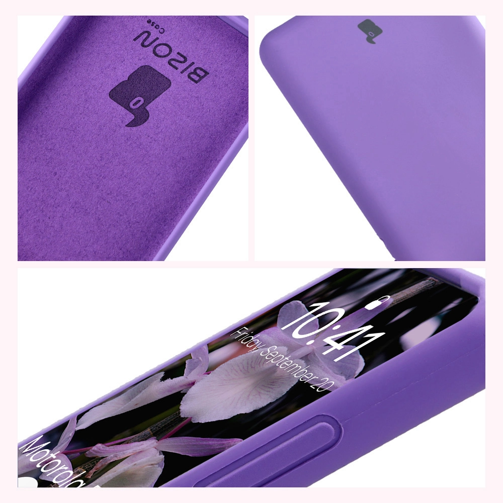 Bison Soft Case construction: integrated covers, raised edges, and microfiber padding for Motorola Edge 60 Fusion / Motorola Edge 60