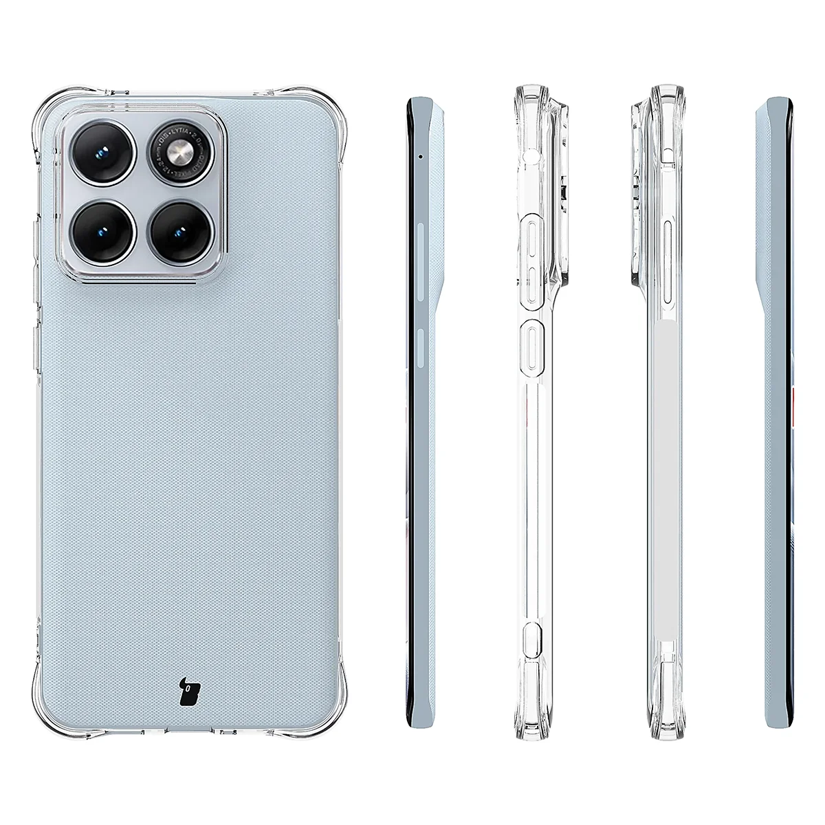 Bizon Case Salpa for Motorola Edge 70 Fusion from different angles
