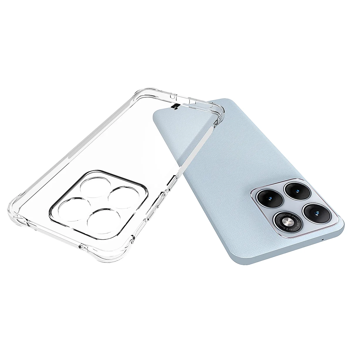 Dedicated cutouts and raised edges for the camera in the Bizon Case Salpa for Motorola Edge 70 Fusion