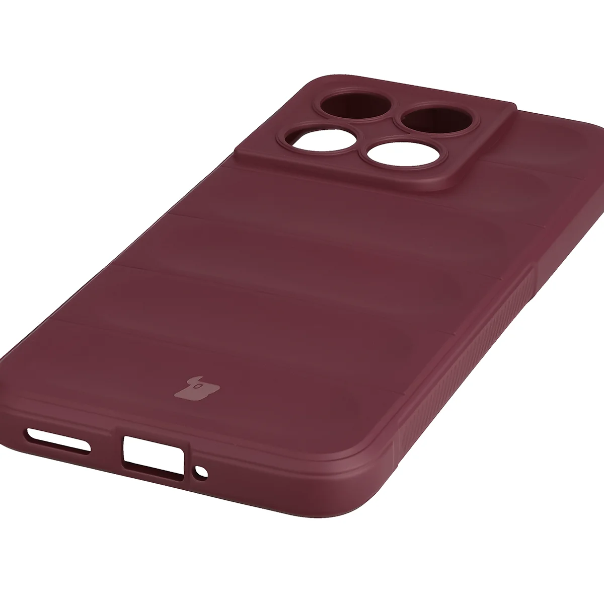 Precíz kivágások és induktív töltéssel való kompatibilitás a Bizon Case Tur tokban a Motorola Edge 70 Fusion számára