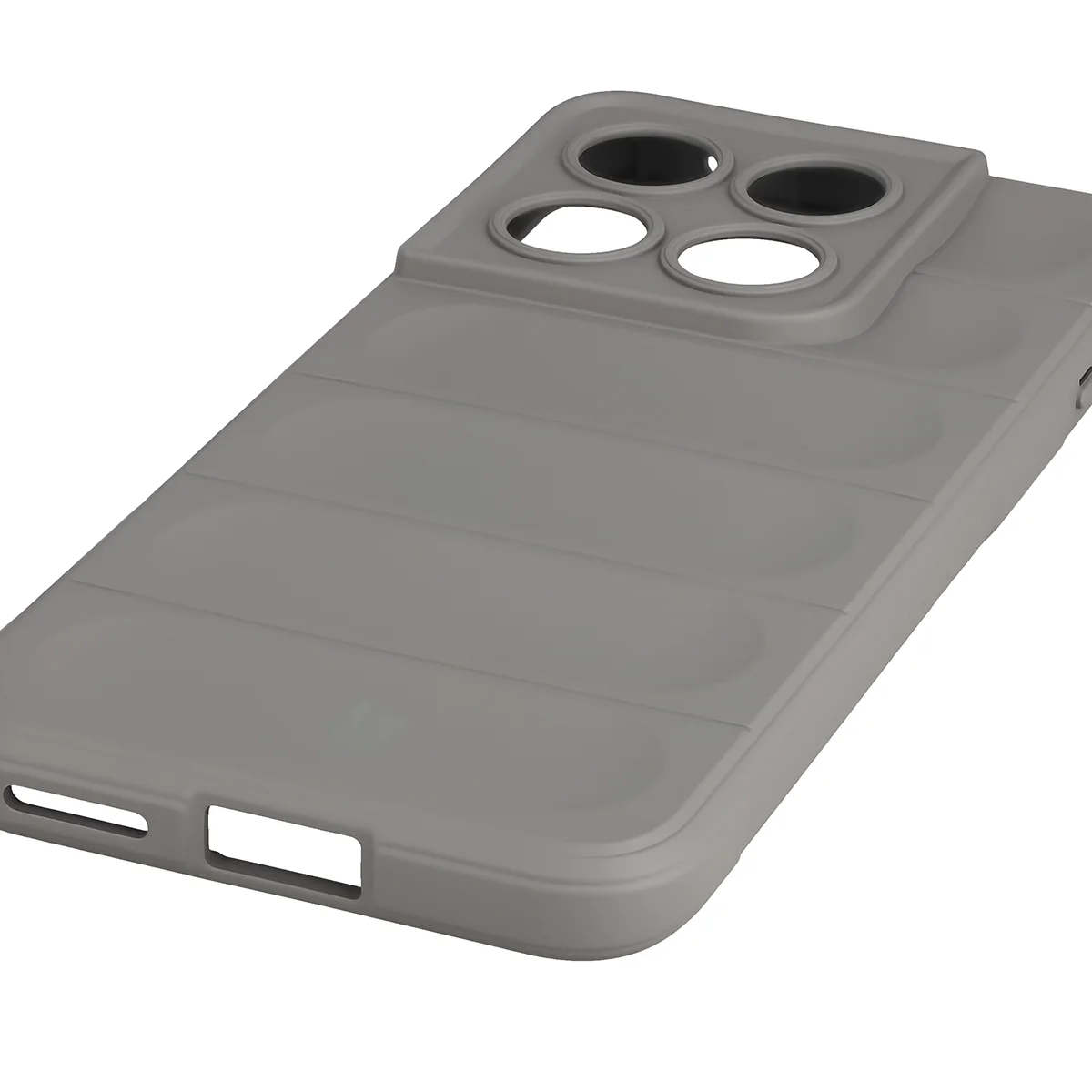 Precise cutouts and compatibility with wireless charging in the Bizon Case Tur for Motorola Edge 70 Pro