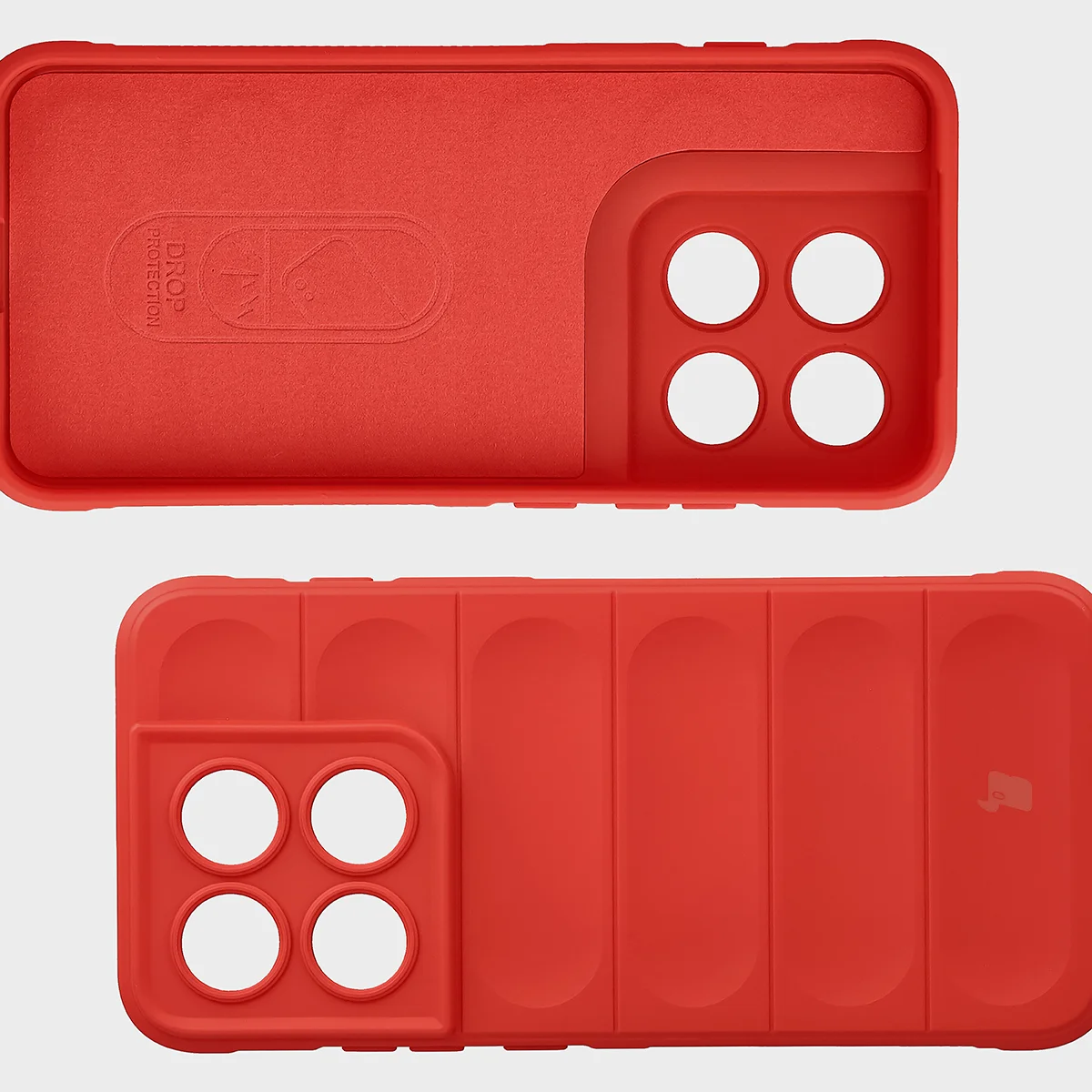 Microfiber lining, grooves on the back, and reinforced corners in the Bizon Case Tur for Motorola Edge 70 Pro