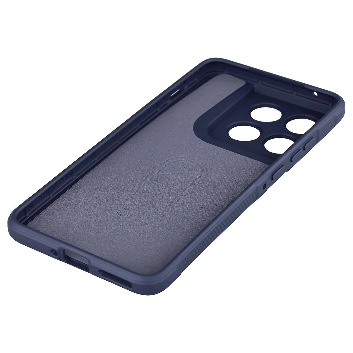 Precise cutouts and compatibility with wireless charging in the Bizon Case Tur for Motorola Edge 70