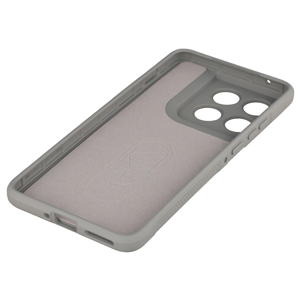 Precise cutouts and compatibility with wireless charging in the Bison Case Tur for Motorola Edge 70