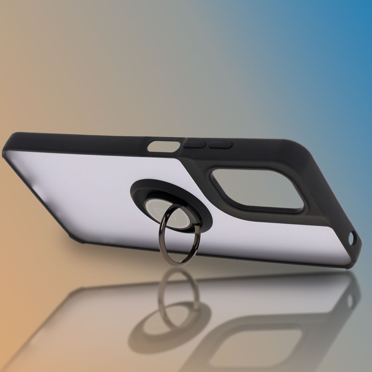 Grip as a stand in Bizon Hybrid Ring case