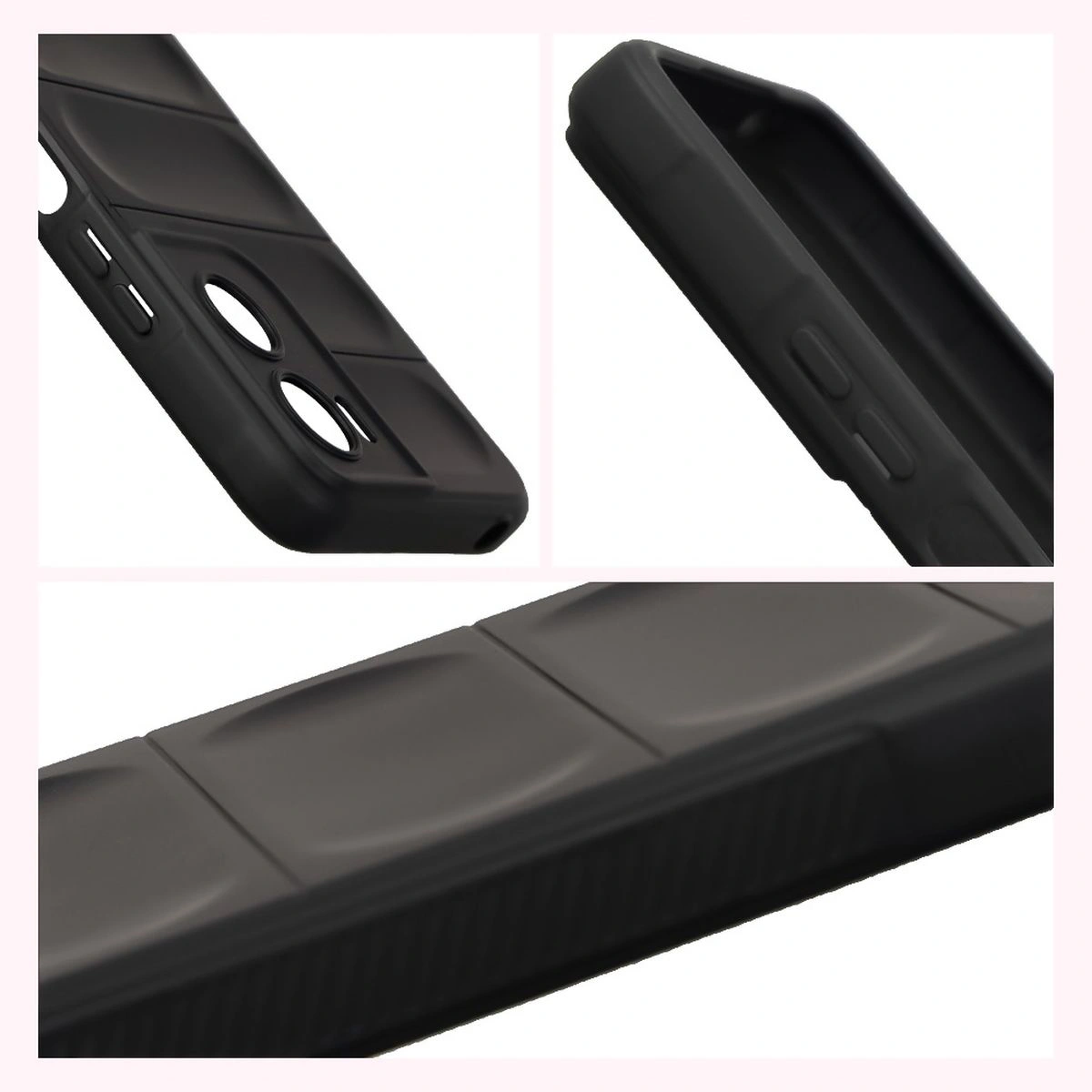Textured sides and raised edges for the screen and camera in the Bison Case Tur for Motorola Moto G06 4G / Motorola Moto G06 Power 4G