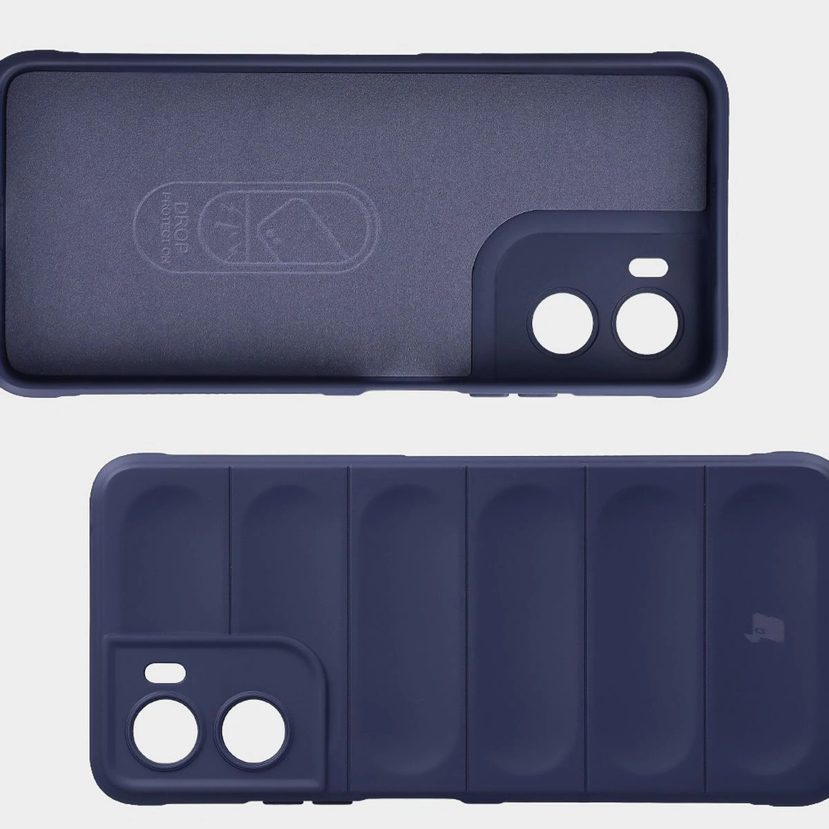 Microfiber lining, grooves on the back, and reinforced corners in the Bison Case Tur for Motorola Moto G06 4G / Motorola Moto G06 Power 4G