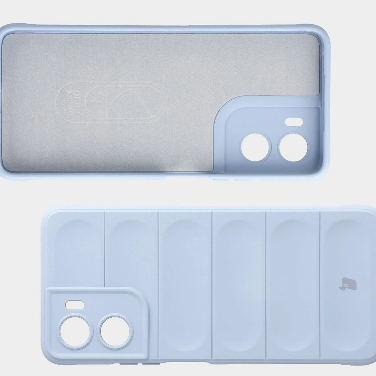 Microfiber lining, grooves on the back, and reinforced corners in the Bison Case Tur for Motorola Moto G06 4G / Motorola Moto G06 Power 4G