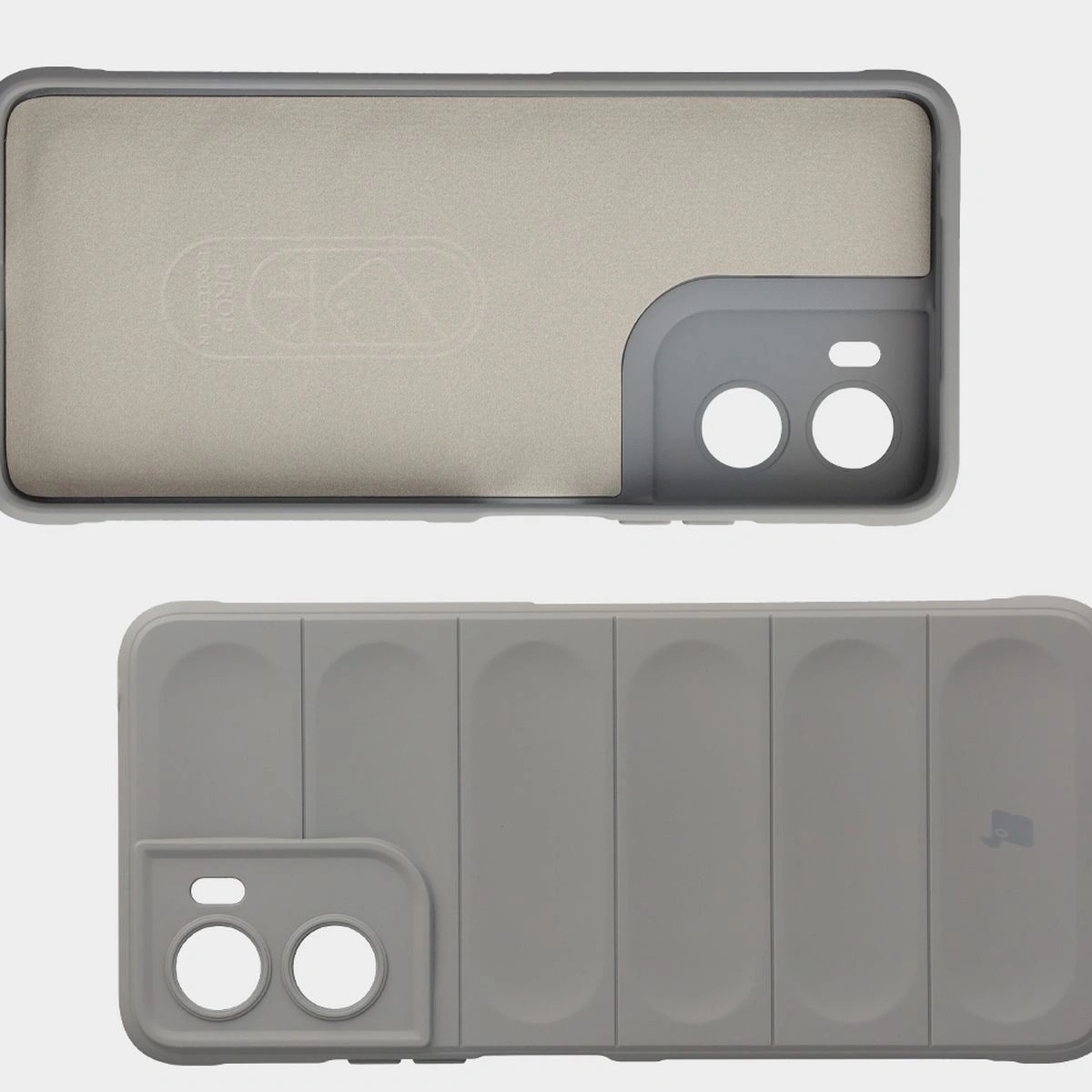 Microfiber lining, grooves on the back, and reinforced corners in the Bison Case Tur for Motorola Moto G06 4G / Motorola Moto G06 Power 4G